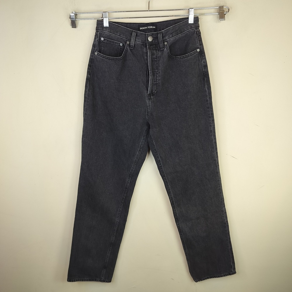 Denim Forum 90's Joni High Rise Loose Jeans 28 Womens Button Fly Aritzia Grunge
